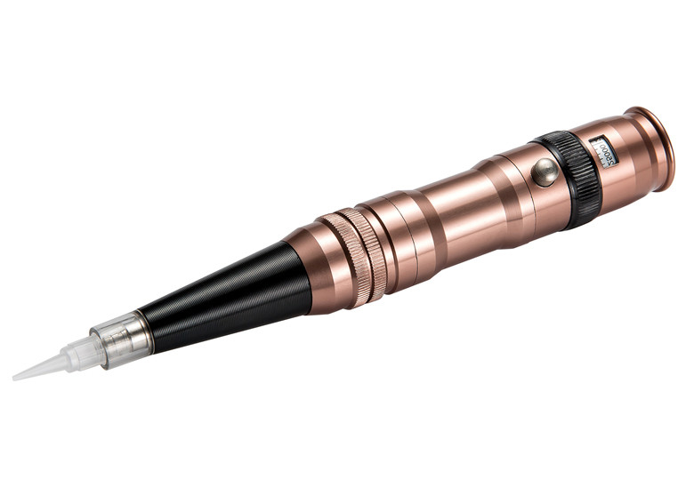 Brown Permanent Makeup Machine Painless Color Stable Pain Killer Eyebrow Tattoo Pen
