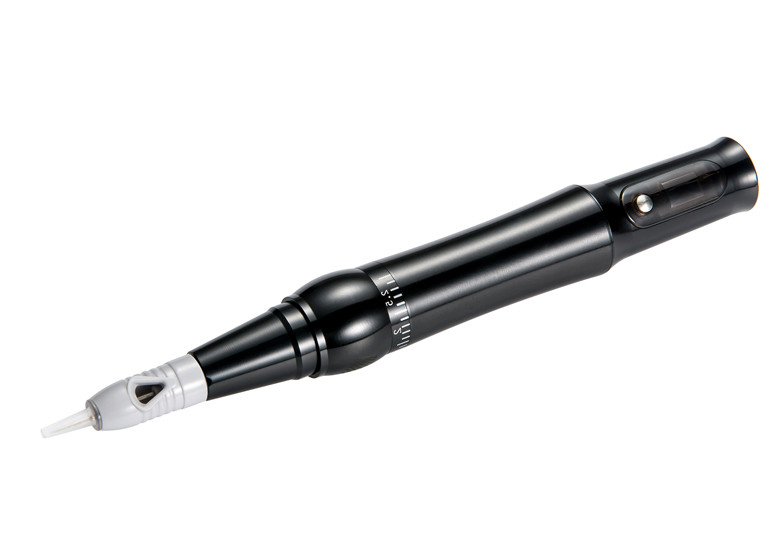 Black Electric Professional Digital Leopard Tattoo Machine Body - Art Makeup Lip